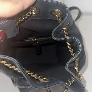 Jaime YSL monogram drawstring leather backpack in great condition Yves Saint Laurent | Bags | Jaime Ysl Monogram Drawstring  main image 2